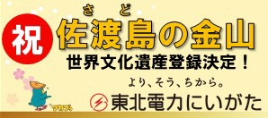 佐渡島の金山 世界文化遺産登録決定！ 東北電力にいがた